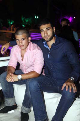Massari,Mia and belly @ White Part 1